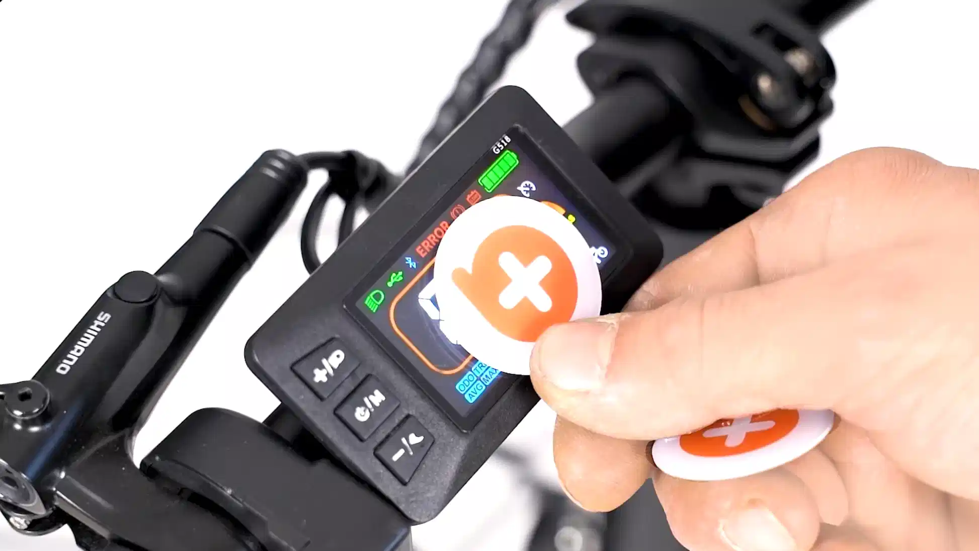 Alba Fold F NFC Renkli Gösterge Detayı
